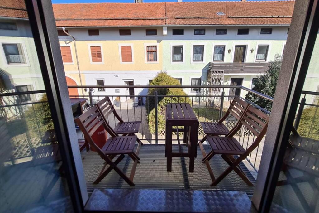 Chaletwohnung Vor Den Toren Des Chiemgaus Tacherting Exteriör bild
